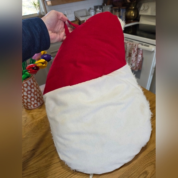1990s Vintage Santa And Frosty Pillows